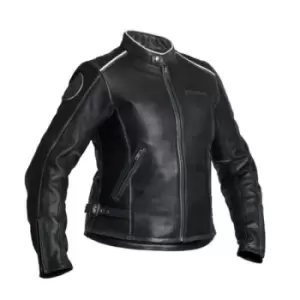 Image of Halvarssons Leather Jacket Nyvall Women Black 38