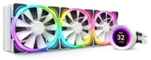 Image of NZXT Kraken Z73 White RGB LCD All In One 360mm Intel/AMD CPU Water Cooler