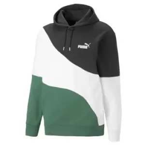 Image of Puma Power Cat Hoodie Mens - Green