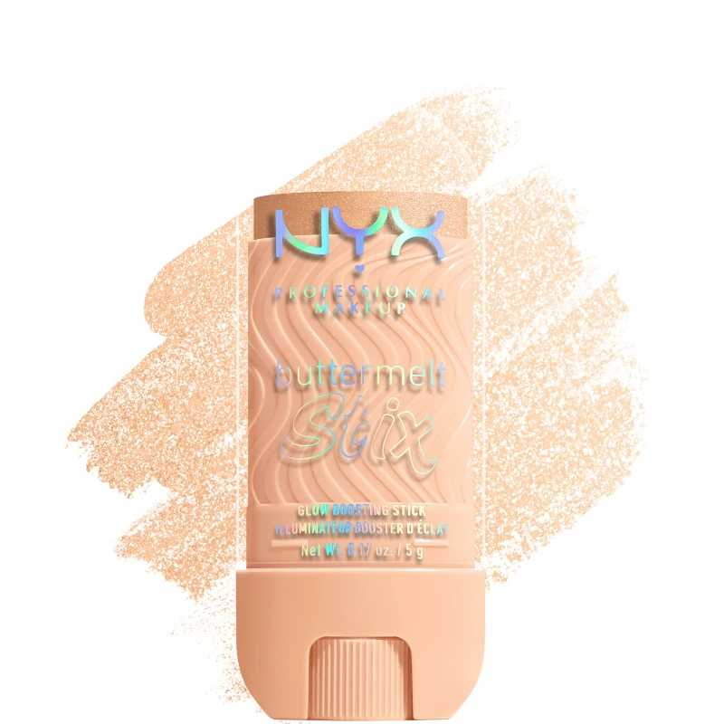 Image of NYX Professional Makeup Buttermelt Stix, Glow Boosting Stix, up to 8 HR wear 5g (Various Shades) - A Whole Melt
