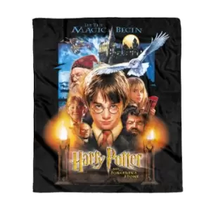Image of Harry Potter Sorcerer's Stone Fleece Blanket - M