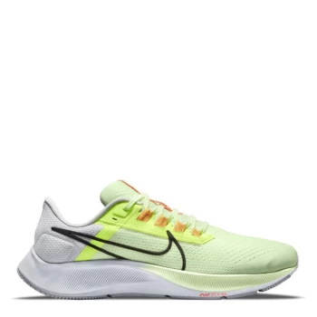 Image of Nike Air Zoom Pegasus 38 Mens Running Shoe - Barley/Volt