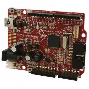 Image of PCB design board Olimex PIC32 PINGUINO OTG