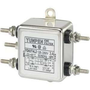 Image of EMI filter 250 V AC 3 A 1.8 mH L x W x H 50 x 8
