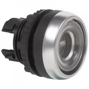 Image of Pushbutton Front ring PVC chrome plated planar Colourless