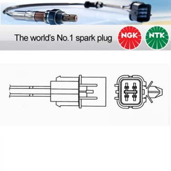 Image of NGK OZA532-KH3 / 1344 Lambda Sensor Zirconia Type Oxygen O2 Exhaust Probe