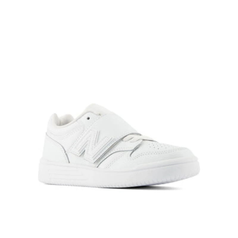 Image of New Balance white 480 v Junior trainers White UK 10 (EU 28)