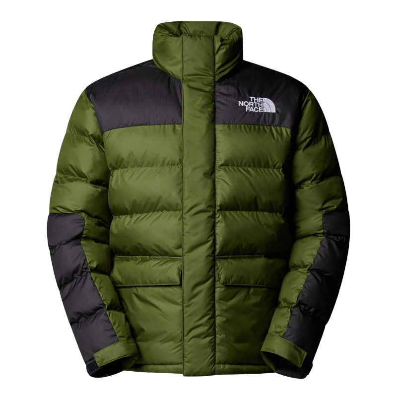 Image of The North Face Mens Limbara Insulated Short Puffer Jacket Woodland Grn male Medium