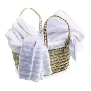 Image of Clair de Lune Marshmallow Baby's First Moses Gift Set - White