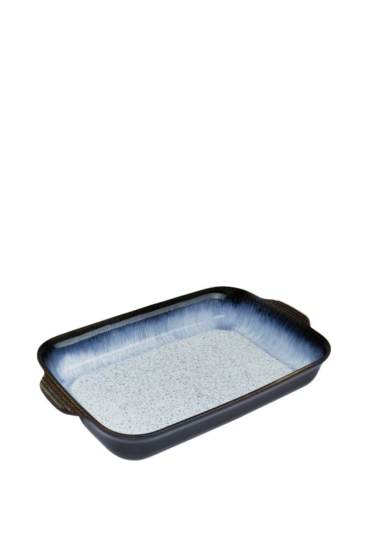 Image of Denby Large Rectangular Oven Dish in Black Unisex