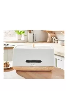 Image of Tower Scandi Bread Bin - White