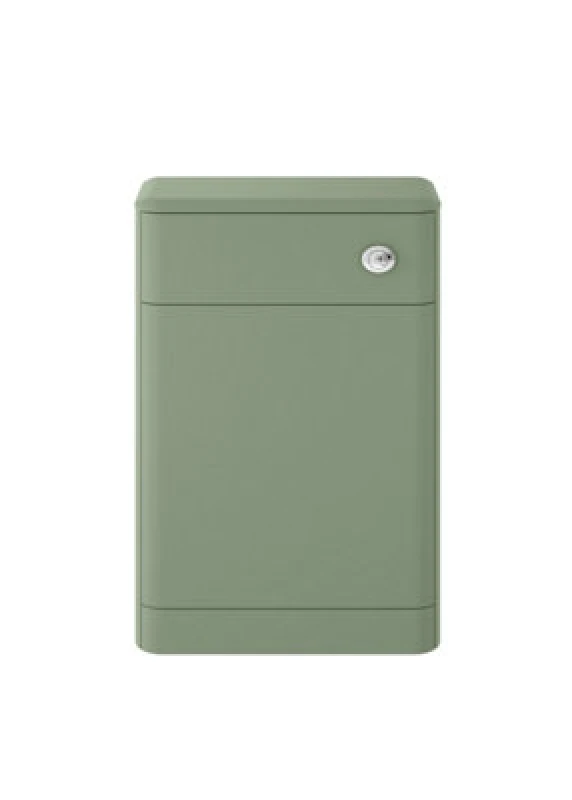 Image of Hudson Reed Solar Floor Standing Wc Unit, Back To Wall Wc Units For Modern Bathroom, Fern Green, 550mm