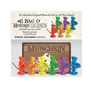 Image of 6 Bag o Munchkin Legends