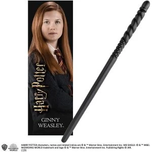 Image of Ginny Weasley PVC Wand and Prismatic Bookmark by The Noble Collection