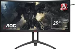 Image of AOC 35" AG352UCG6 QHD Ultra Wide Curved LED Gaming Monitor