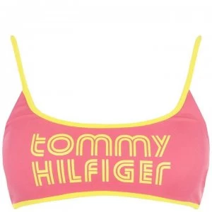 Image of Tommy Bodywear Pop Bralette - Laser PinkTJN