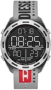 Image of Diesel Lcd Sports Watch - dz1894 - grey