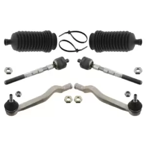 Image of Rod set Steering 34332 by Febi Bilstein Front Axle