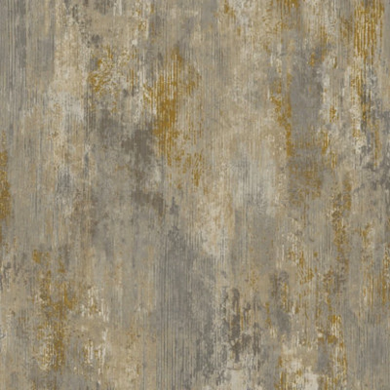 Image of Grandeco Vincenzo Distressed Luxury Italian Plaster Wallpaper Taupe