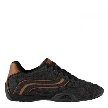 Image of Lonsdale Camden Mens Shoes - Black Denim