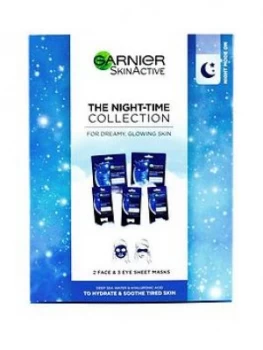 Image of Garnier Garnier Moisture Bomb Night-Time Sheet Mask Collection With Deep Sea Water And Hyaluronic Acid