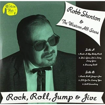 Image of Robb Shenton & The Western All-Stars - Rock, Roll, Jump & Jive Vinyl
