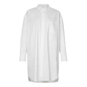 Image of TOMMY HILFIGER Icons Co Archive Shirt Dress Ls - White