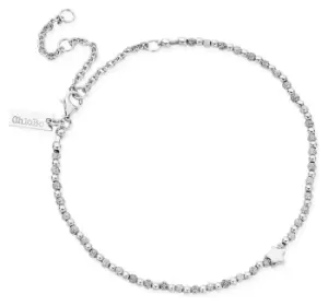 Image of ChloBo SANSTAR Inset Star Anklet Sterling Silver Jewellery