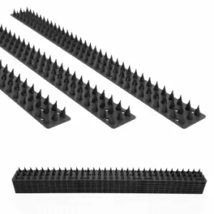 Image of Gardenkraft Anti-climb Fence Security Spikes - Black
