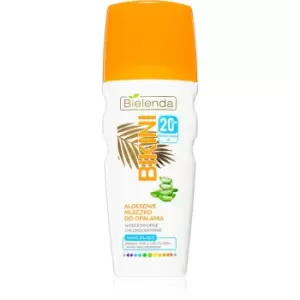 Image of Bielenda Bikini Suntan Milk SPF 20 Aloe Vera 200ml