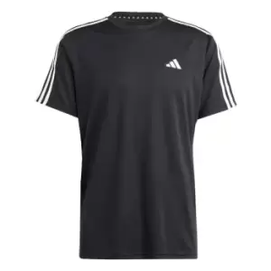 Image of adidas Train Essentials 3-Stripes Training T-Shirt Mens - Black