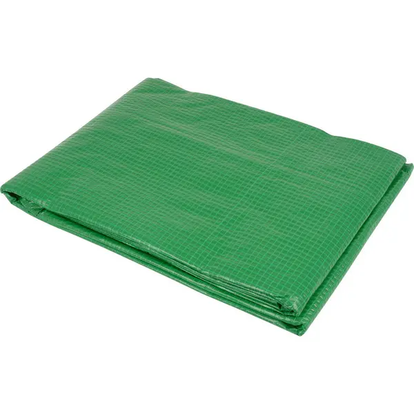 Image of Heavy Duty Green Tarpaulin 4 x 10 Metre (13.1' x 32.8')