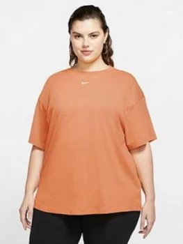 Image of Nike Nsw Essential T-Shirt (Curve) - Orange