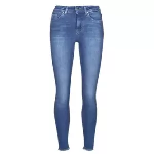 Image of Only ONLBLUSH womens Skinny Jeans in Blue - Sizes EU XS / 32,EU S / 32,EU M / 32,EU L / 32,EU XL / 32,UK 6 / 8,UK 8 / 10,UK 10 / 12,UK 12 / 14,EU XL /