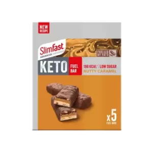 Image of SlimFast Advanced Keto Fuel Bar Nutty Caramel