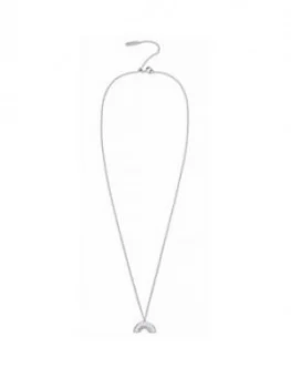 Image of Olivia Burton Silver Rainbow Necklace