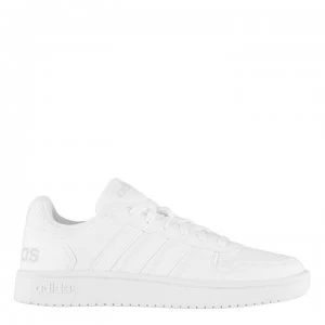 Image of adidas Hoops 2.0 Classic Mens Basketball Shoes - TripleWhite