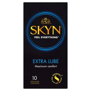 Image of Mates Skyn Extra Lube Condoms 10 Pack