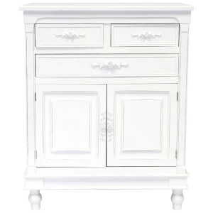 Image of Charles Bentley Belgravia Floral Cabinet Sideboard