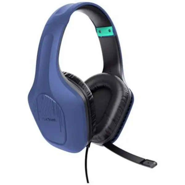 Image of Trust GXT 415B Zirox 24991 Blue Gaming Headset