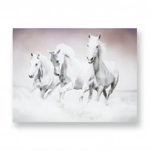 Image of Art for the Home Galloping Waves Printed Canvas
