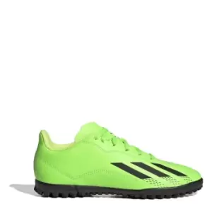 Image of adidas X .4 Junior Astro Turf Trainers - Green