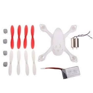Image of Hubsan X4D Fpv Mini Quadcopter Crash Pack
