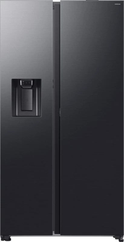 Image of Samsung Series 8 RS80F66KBFEU WiFi Connected Plumbed Total No Frost American Fridge Freezer - Black - B Rated