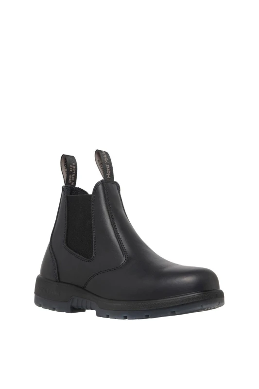 Image of Hard Yakka Mens Outback Leather Safety Dealer Boots UK Size 4 (EU 37) BROWN HYD031-BROWN-4