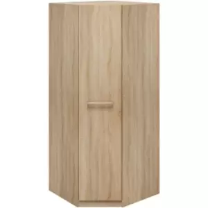 Image of Hampton Oak Corner Wardrobe