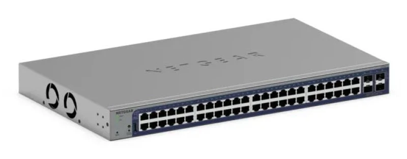 Image of Netgear Netgear GS752TX Managed Gigabit Ethernet (10/100/1000) 1U Grey GS752TX-300EUS