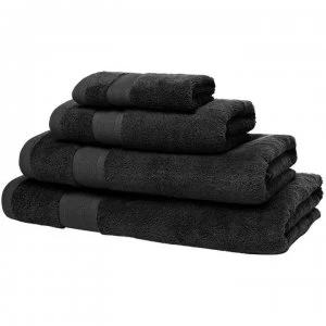 Image of Linea Linea Certified Egyptian Cotton Towel - Black