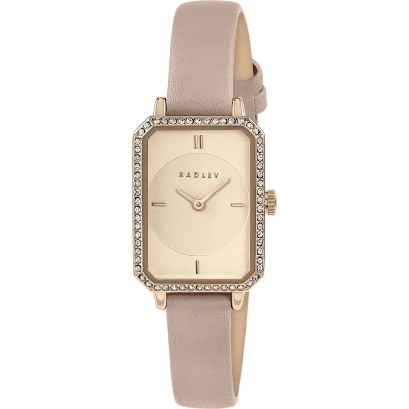 Image of Radley RY21892 Pink Leather Strap Watch - W51535