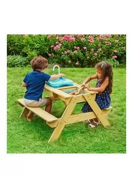 Image of Tp Picnic Bench With Pump & Play Working Tap